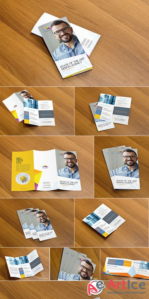 25 Flyers and Brochures Mockups - Zippypixels