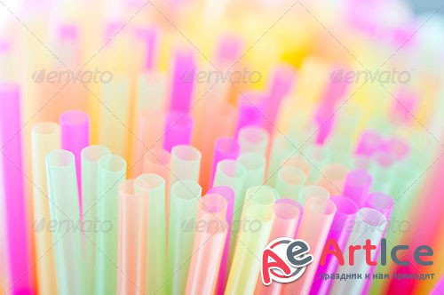 PhotoDune - Drinking Straws 479233