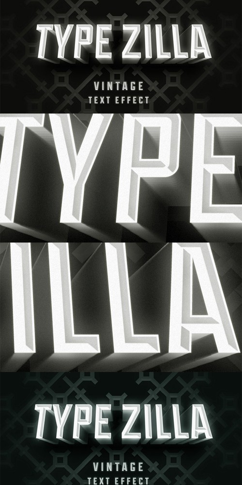 Text Effect PSD - Type Zilla