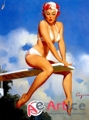  Gil Elvgren.   Pin-up