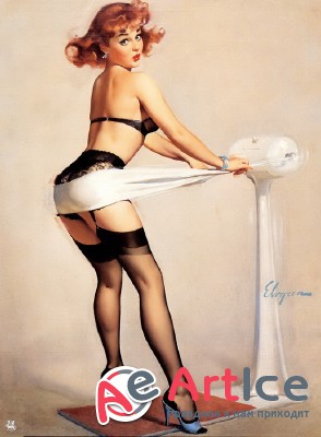  Gil Elvgren.   Pin-up