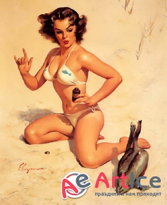  Gil Elvgren.   Pin-up