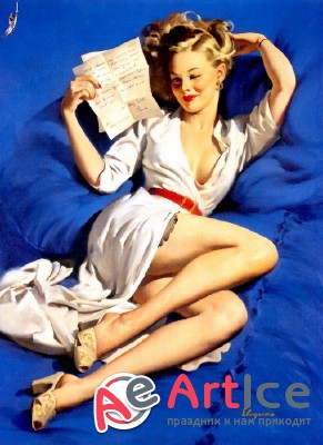  Gil Elvgren.   Pin-up