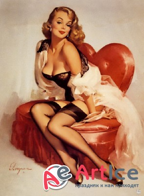  Gil Elvgren.   Pin-up