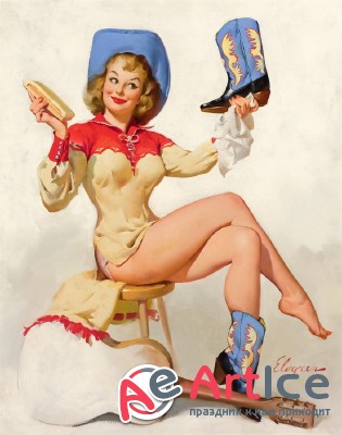  Gil Elvgren.   Pin-up