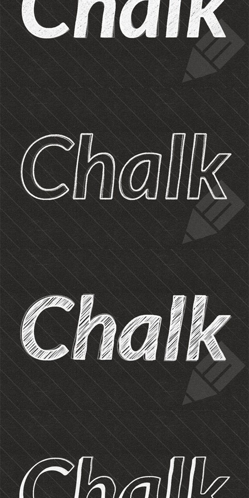 Chalk Text Effects