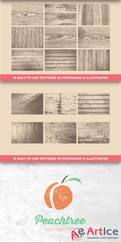 CreativeMarket - Wood Texture Pack 60562