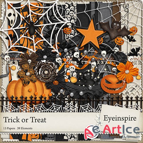 Scrap - Trick or Treat PNG and JPG