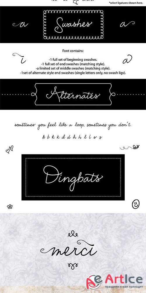 Emily Lime Font Family