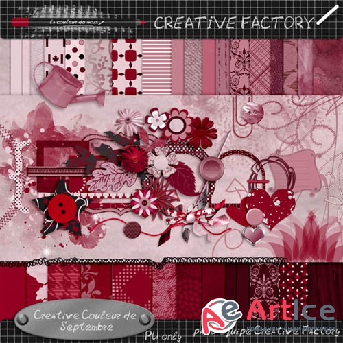 Scrap - Creative Couleur de Septembre PNG and JPG