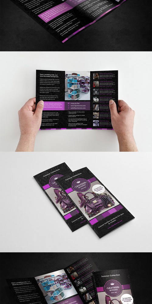 Leather Queens Brochure Template