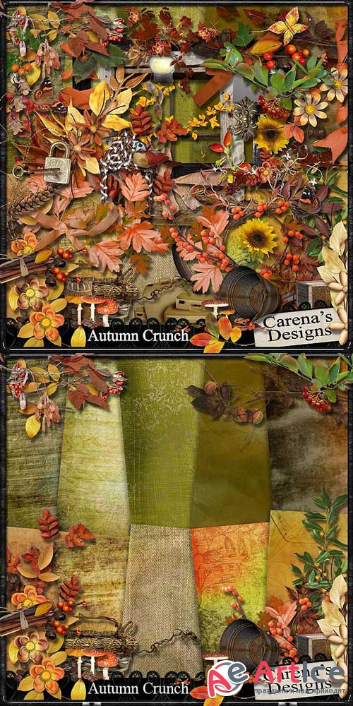 Scrap - Autumn Crunch PNG and JPG