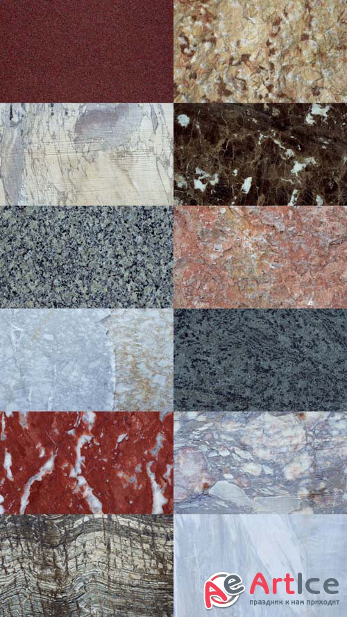 Marble Textures Set 4 JPG Files