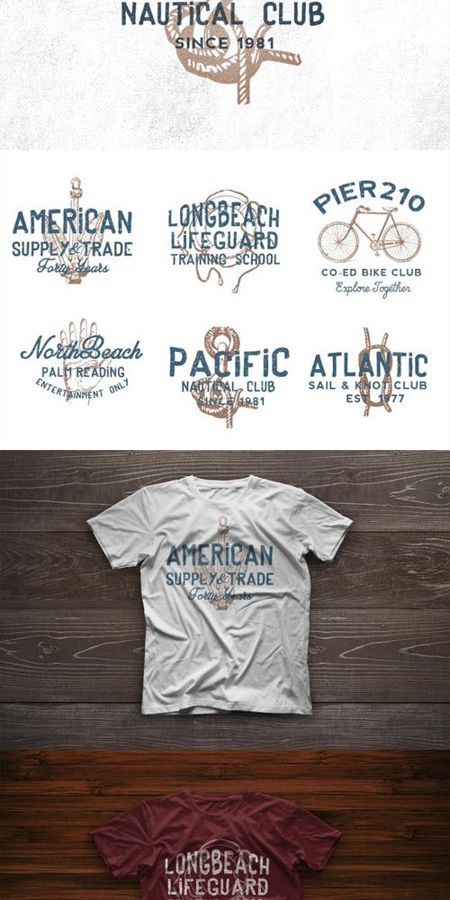 Vintage Americana Logos Volume 3