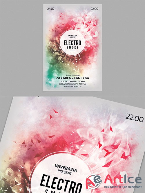 Creativemarket - Minimal Abstract Flyer Templates 11905