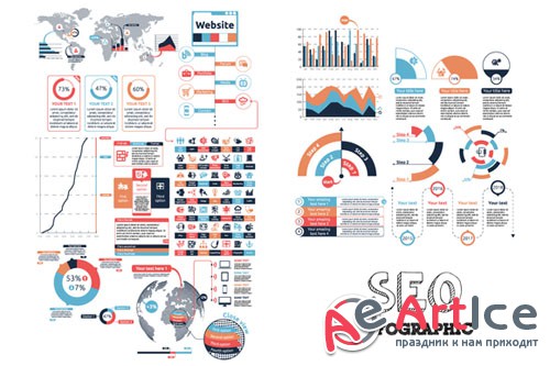 CreativeMarket 81844 - SEO Infographic 2