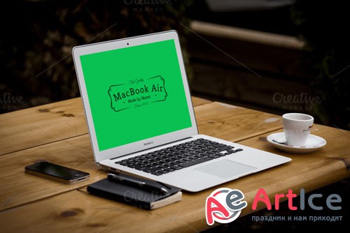 CreativeMarket 89249 - Mockup for MacBook Air