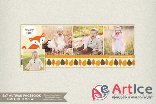 CreativeMarket -  Fall Facebook Timeline Cover 88094