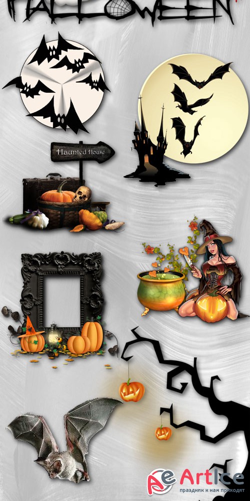 Halloween PNG Files