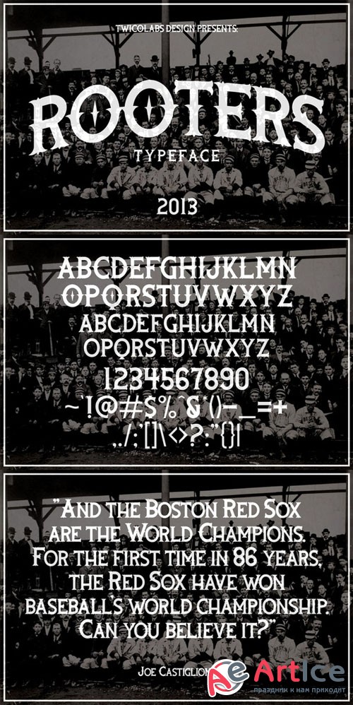 CreativeMarket - Rooters Font