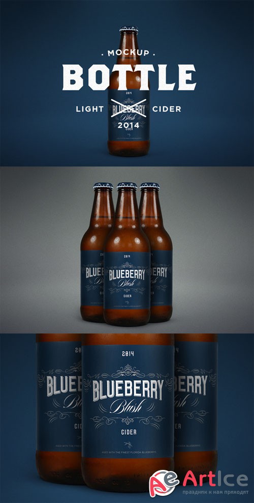 CreativeMarket - Light Cider Mock-Up