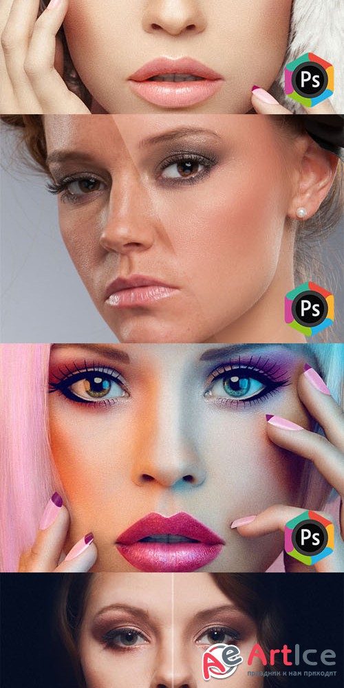 CreativeMarket - Beauty Retouching Kit