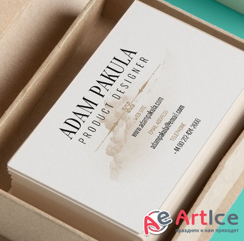 CreativeMarket - Clouds Business card