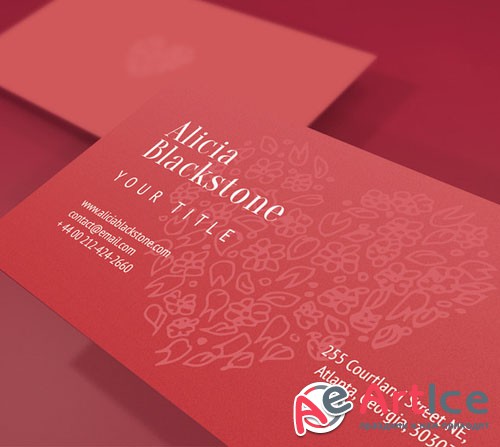 CreativeMarket - Heart Business Card