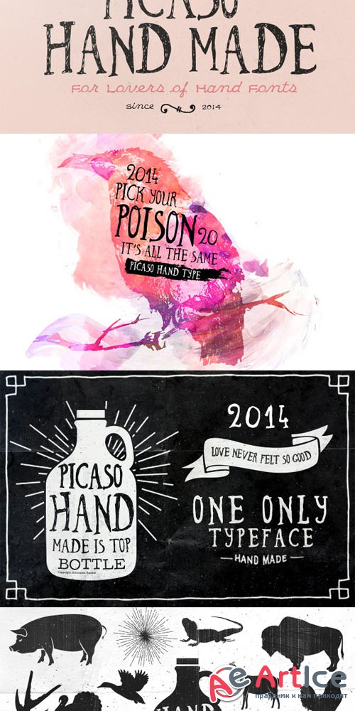 CreativeMarket - Picaso Font