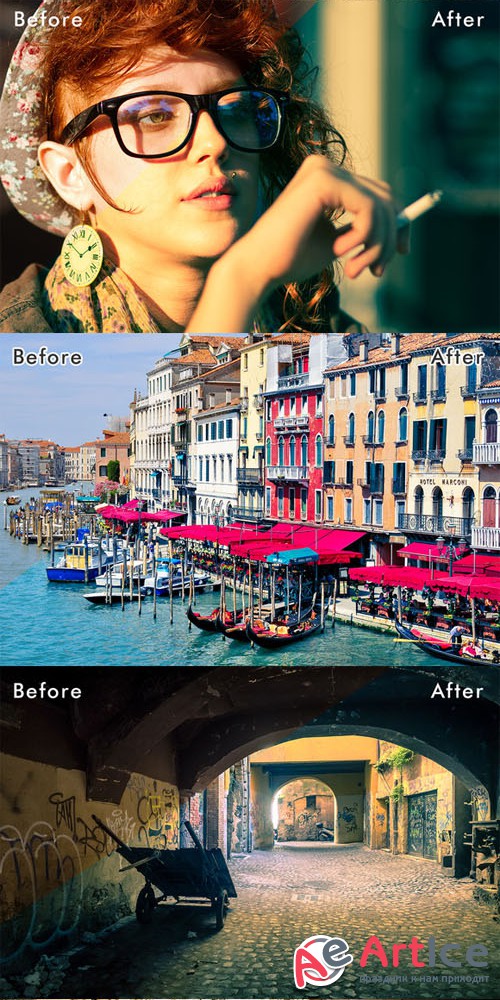 CreativeMarket - Cross-Process Lightroom Presets