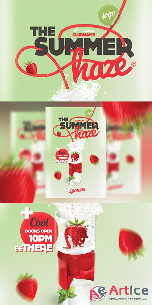 CreativeMarket - Summer Haze Cocktail Party