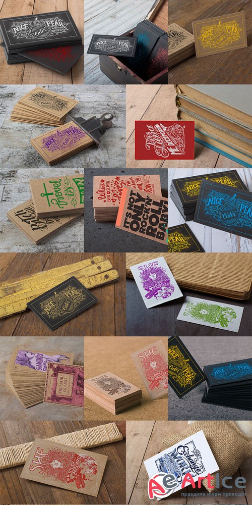 CreativeMarket - Business Card Mock Ups