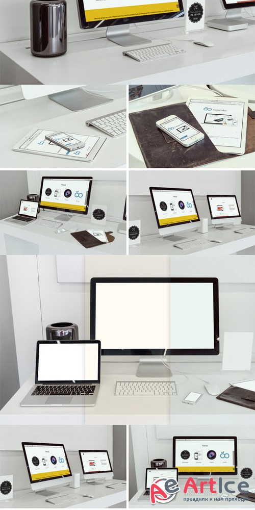 CreativeMarket - Store Mock-Up Set