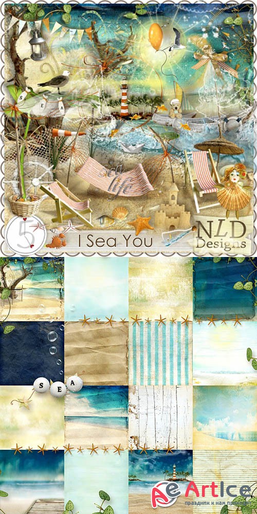 Scrap - I Sea You PNG and JPG