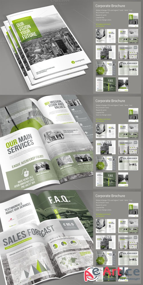 CreativeMarket - Corporate Brochure