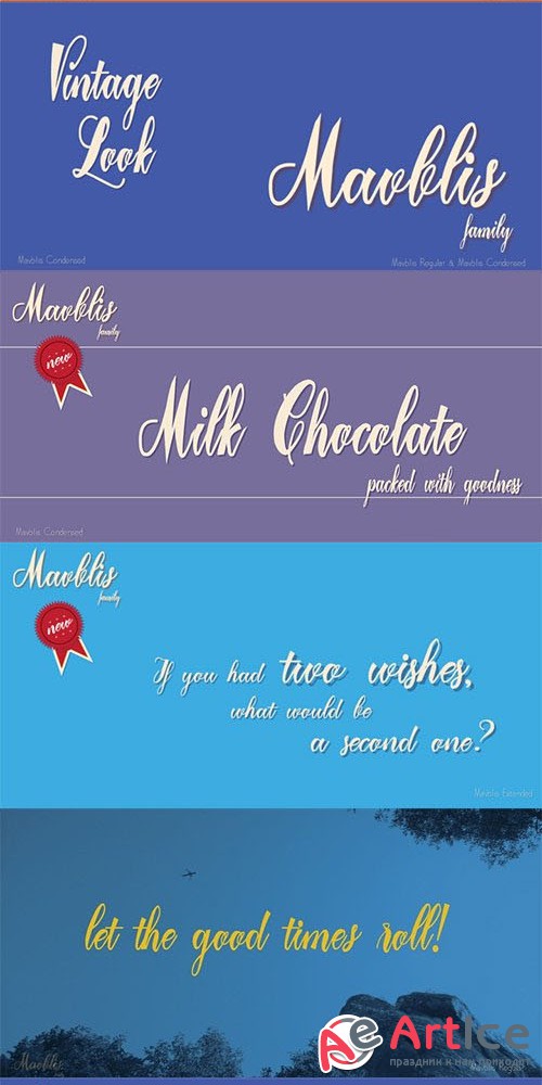 Mavblis Font Family