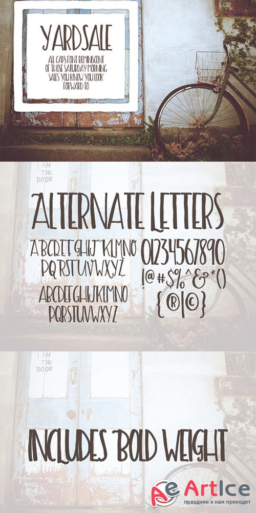 CreativeMarket - Yard Sale Font