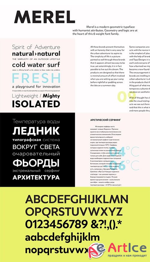 Merel Font Family