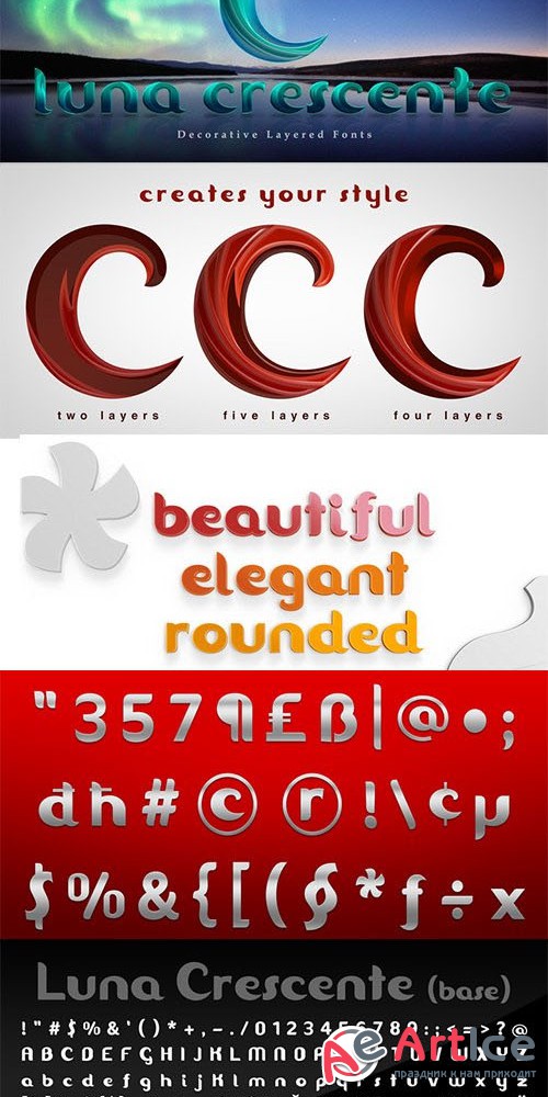 Luna Crescente Font Family