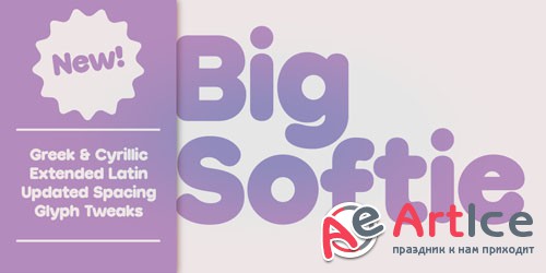 Big Softie Font Family