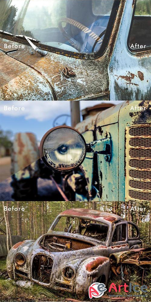 Faux HDR Lightroom Presets - CreativeMarket