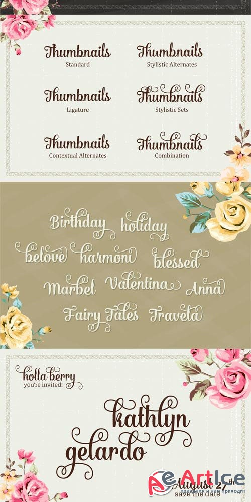 CreativeMarket - Bulgary Font Family