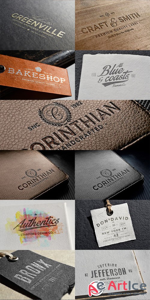 CreativeMarket - Logo Mock-ups Vol.3