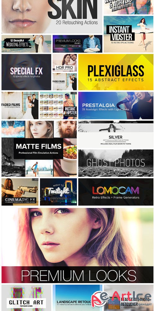 CreativeMarket - 500+ Action Bundle