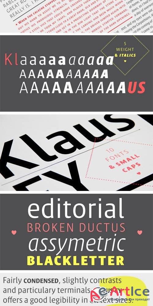 Klaus FY Font Family