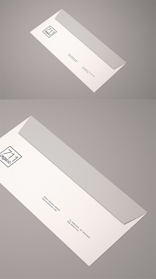 Envelope Mock Up PSD