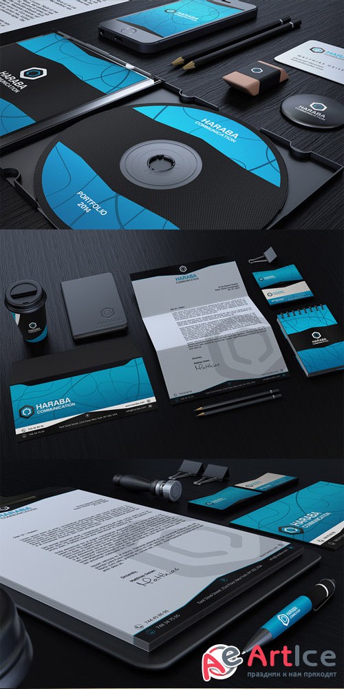 CreativeMarket - Modern Corporate Identity