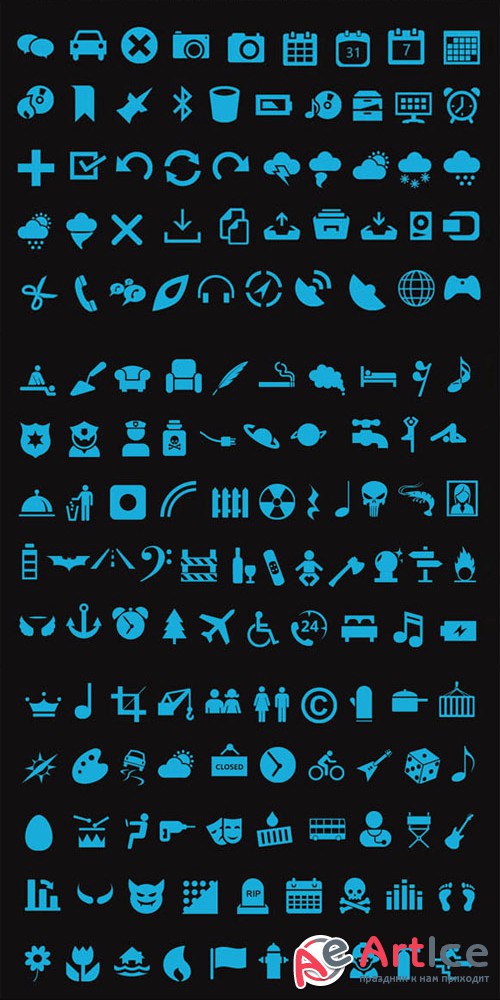 1900 Vector Icons - CreativeMarket