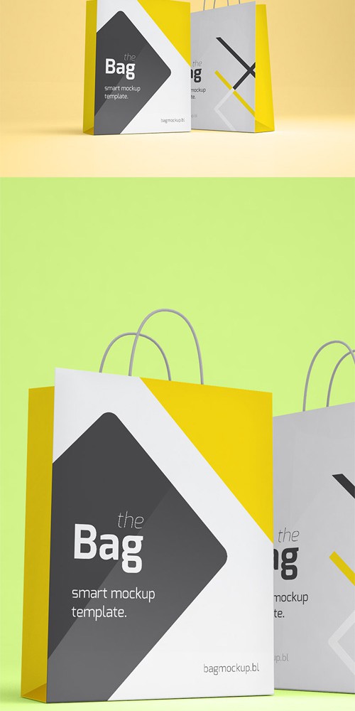 Shopping Bag Mockup PSD