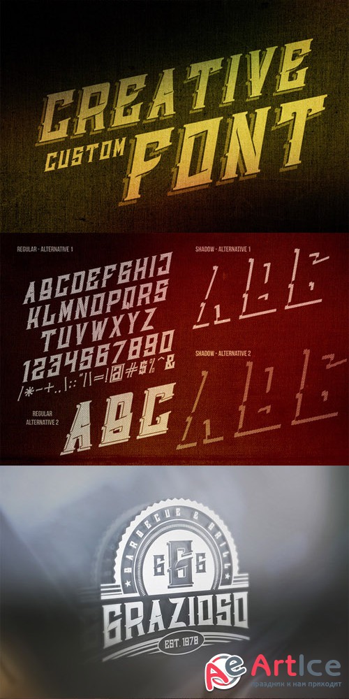 Creativemarket - Grazioso Font 40917